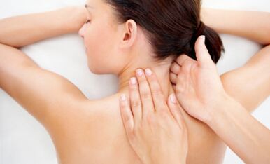 massage pour ostéochondrose cervicale