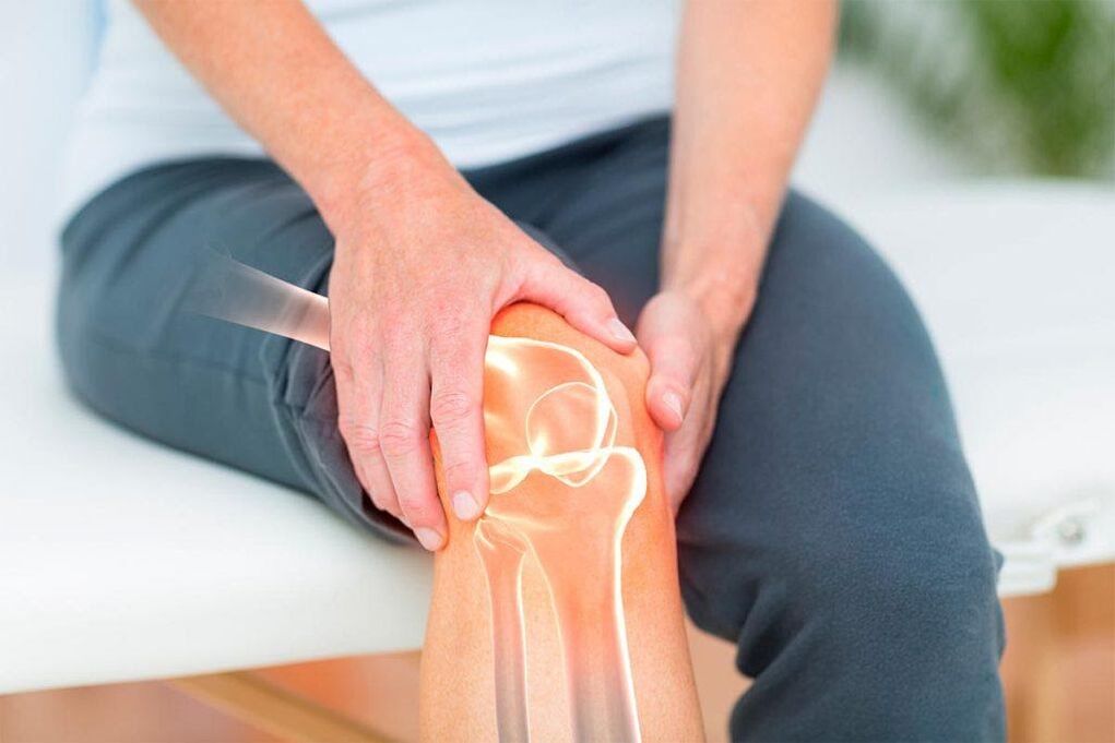 Douleur au genou dans l'arthrite et l'arthrose